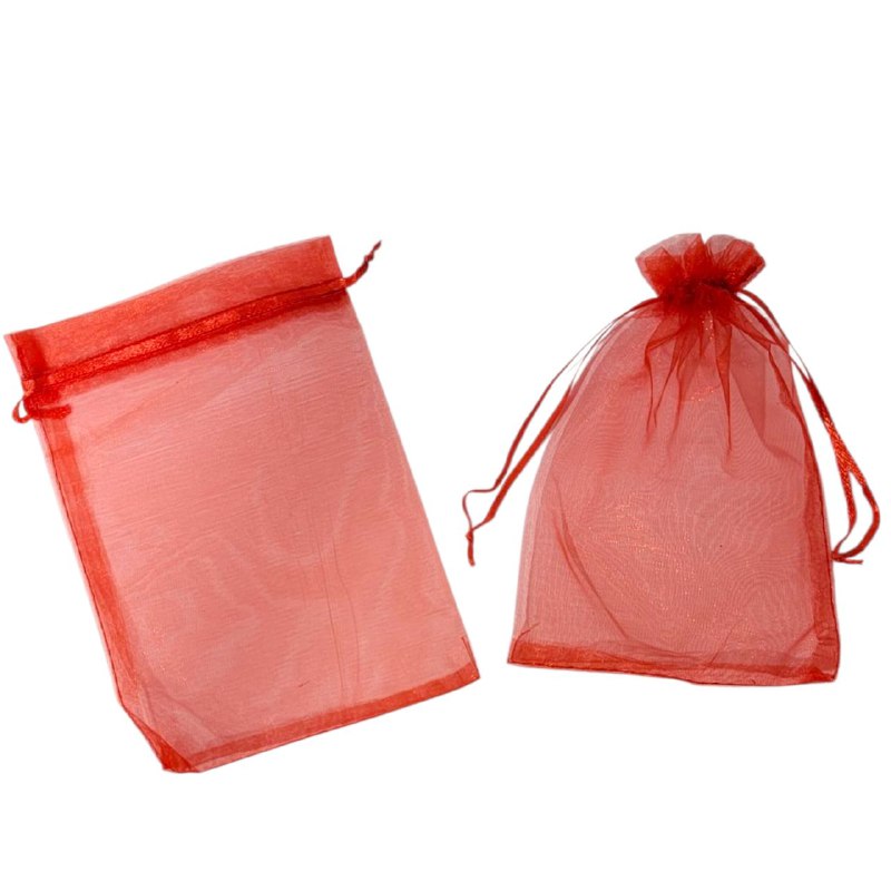 BOLSA ORGANIZADORA PARA REGALOS DE JOYERIA, BOLSA DE BODA, DULCES, PERLAS AMOTATIZANTES, ETC MEDIDA 13X18CM, PAQUETE DE 10UND