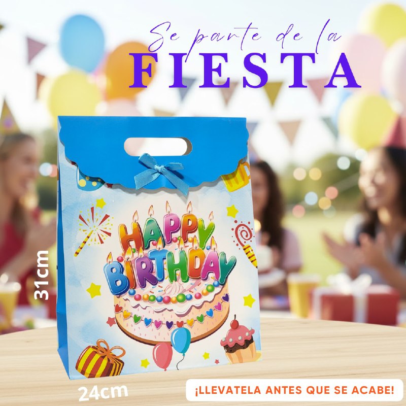 BOLSA DE REGALO GRANDE 24X31CM