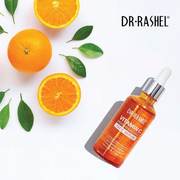 SUERO FACIAL CON VITAMINA C Y ACIDO HIALURONICO DR RASHEL 50ML