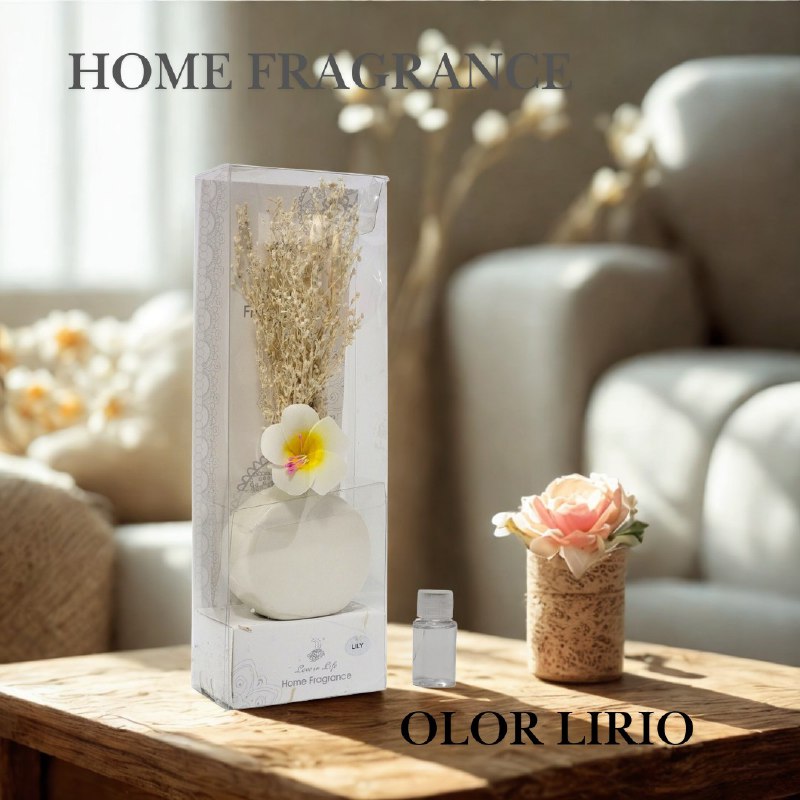 AMBIENTADOR AROMATIZANTE DIFUSOR DE VARILLAS PARA EL HOGAR DE AROMA CONTINUO SIN HUMO NI GOTEO, 6 AROMAS LOVE IN LIFE