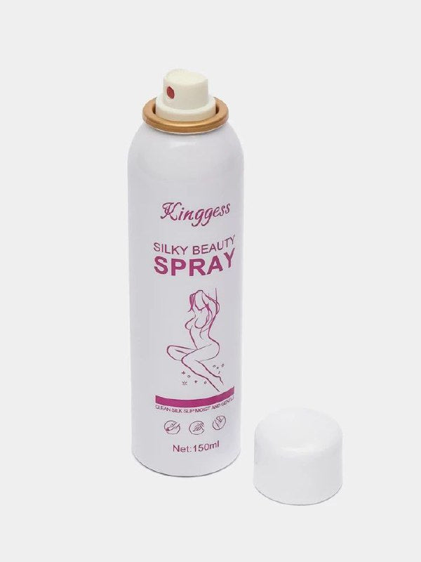 SPRAY DEPILADOR CORPORAL FEMENINO RETIRA EL BELLO DESDE LA RAIZ SIN DOLOR KINGYESS 150ML