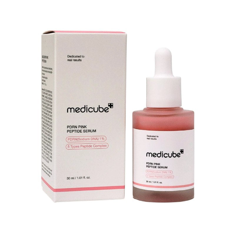 SUERO FACIAL COREANO DE ROSA BLANQUEADOR ANTIRRUGAS MEDICUBE 30ML