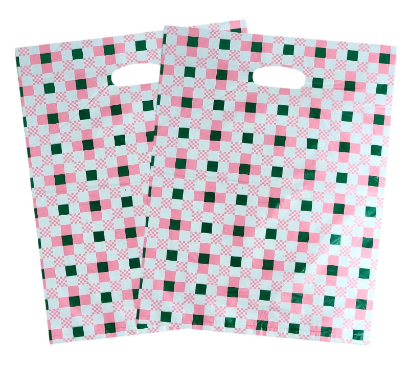 BOLSA DE REGALO PLASTICA EXTRA GRANDE 35X45CM, PAQUETE 100UND