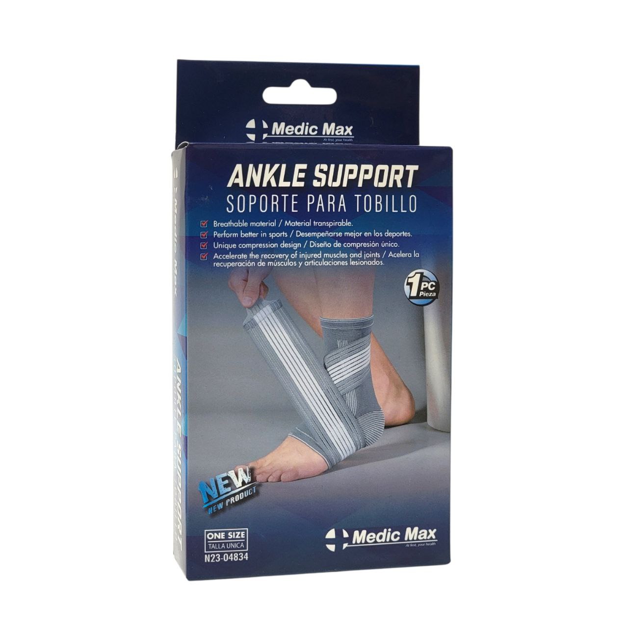 SOPORTE PARA TOBILLO MEDIC MAX 1PC
