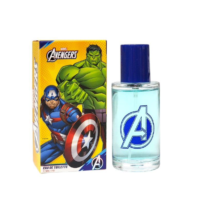 PERFUME PARA NIÑO MARVEL LOS VENGADORES EDT 50ML (H)