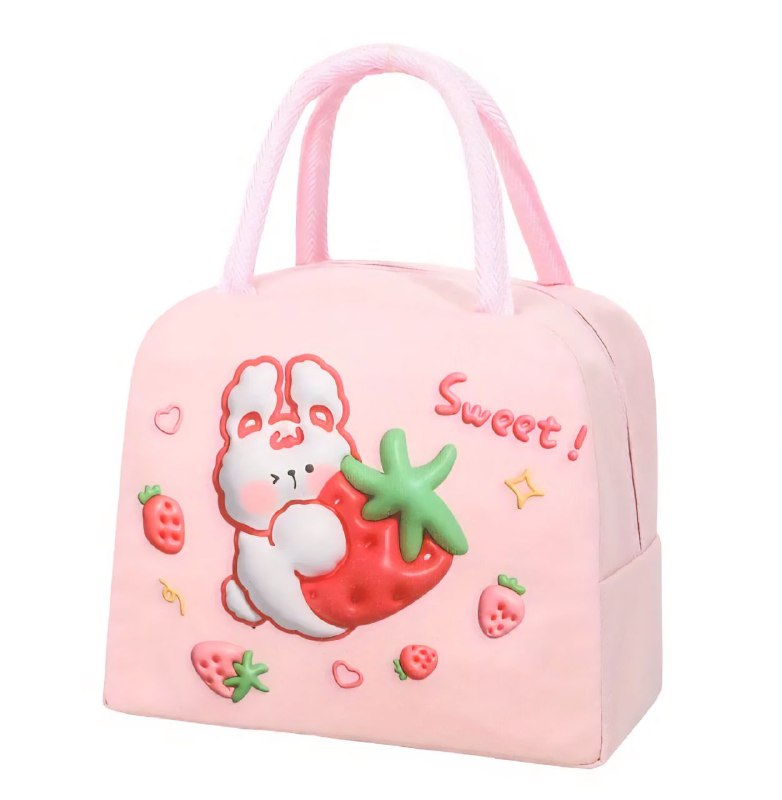 LONCHERA TERMICA PARA NIÑOS, PRACTICA Y DIVERTIDA 4 DISEÑOS 23X18CM