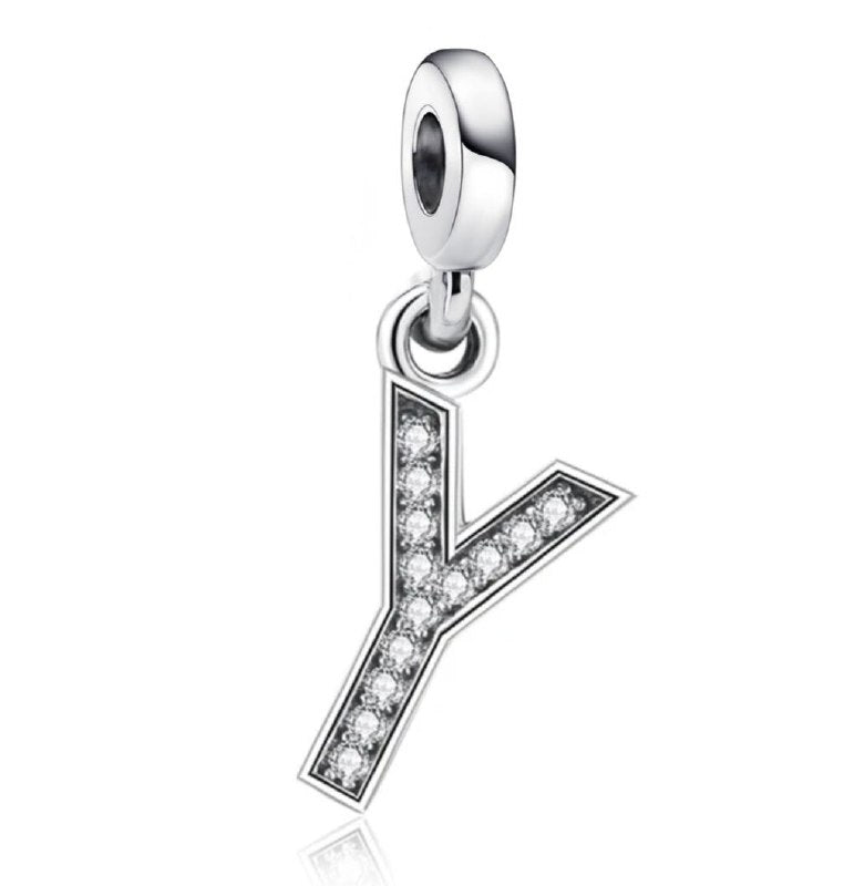 PCHARM4066$Y LETRA Y PANDORA PLATA 9.25