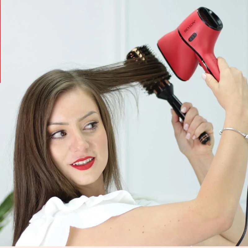 SECADORA PARA EL CABELLO CON CONTROL DE FLUJO DE AIRE EFICIENTE Y SECADO RAPIDO REVLON