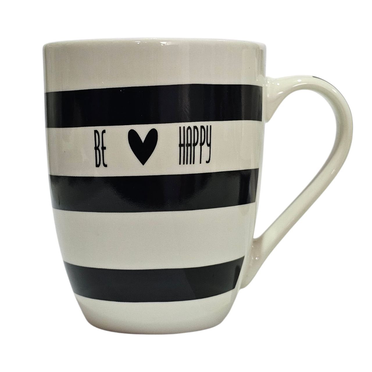 TAZAS MINIMALISTAS EN BLANCO Y NEGRO ELEGANTES RESISTENTES 9CM