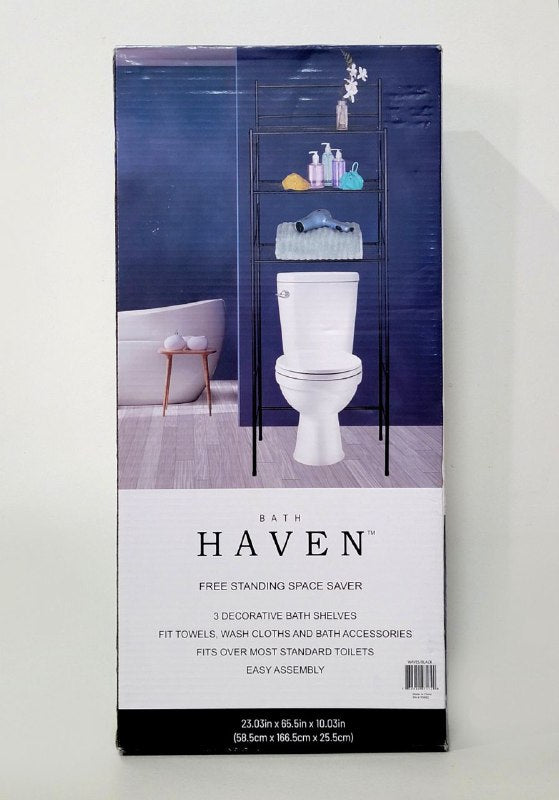 ESTANTE ORGANIZADOR DE BAÑO ORIGNAL 3 NIVELES FACIL MONTAJE BATH HAVEN