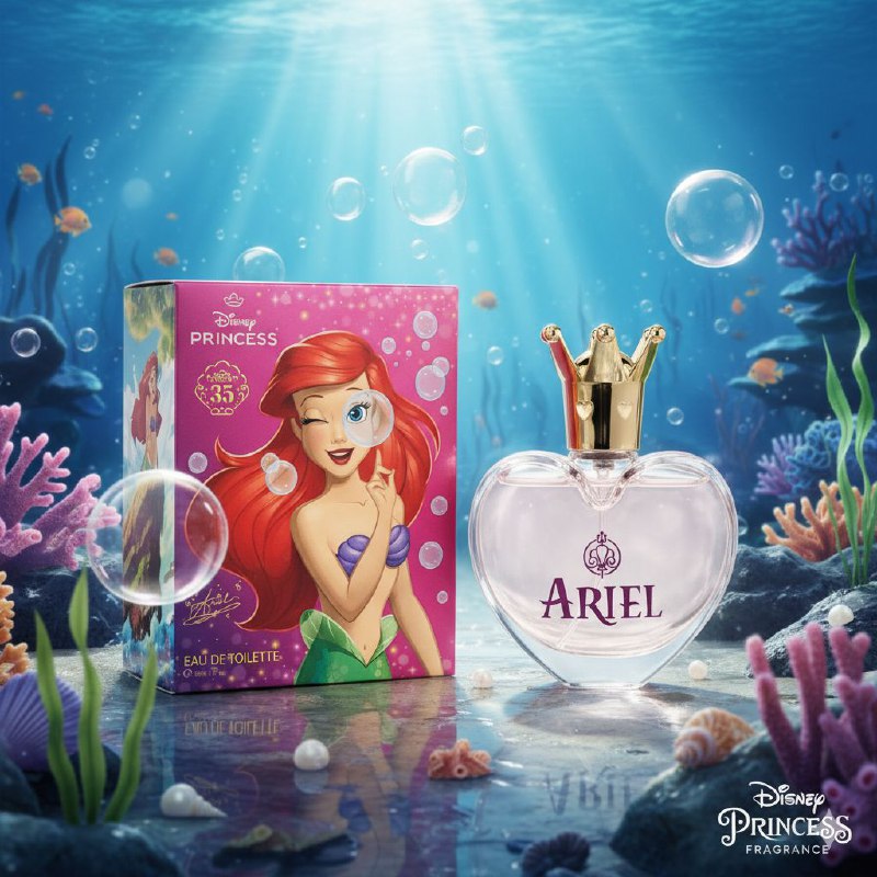 PERFUME DE NIÑA DISNEY PRINCESS ARIEL EDT 50ML (M)