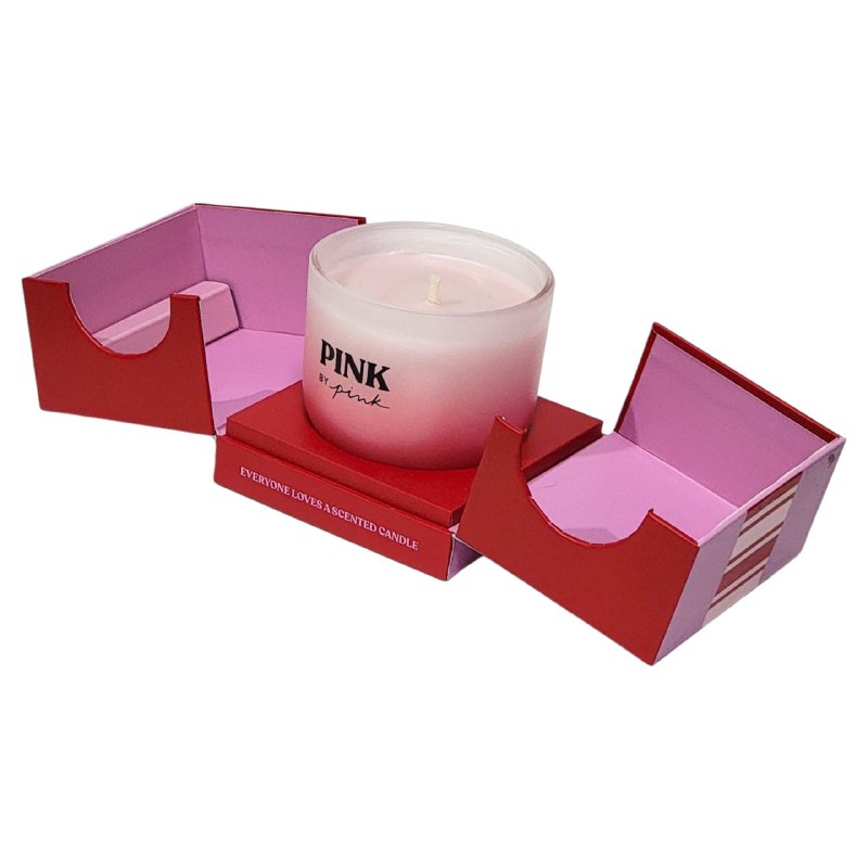VELAS AROMATICAS DE MEZCLA DE CERA DE SOJA CON FRAGANCIA PINK VICTORIAS SECRET