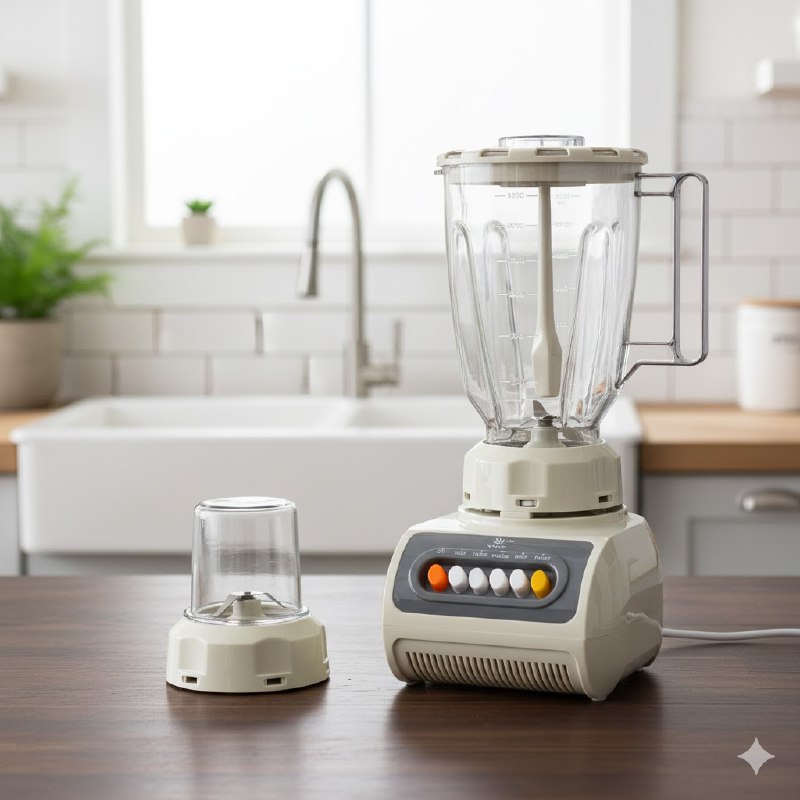 MAQUINA LICUADORA 2 EN 1 CON MOTOR POTENTE DE 350W, TRITURA MEZCLA Y PROCESA CON VELOCIDAD, DE ACERO INOXIDABLE Y CAPACIDAD DE 1.5L VIVE, 3 COLORES