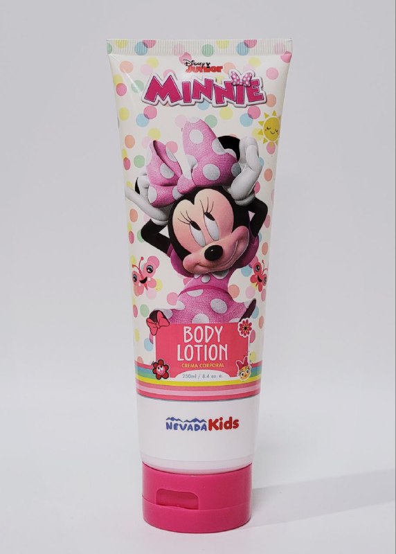 CREMA CORPORAL, CREMA DE CUERPO PARA NIÑAS, DEJA LA PIEL SUAVE, HIDRATADA Y NUTRIDA, IDEAL PARA USO DIARIO, PREVIENE LA SEQUEDAD AROMA AGRADABLE NEVADA KIDS 250ML