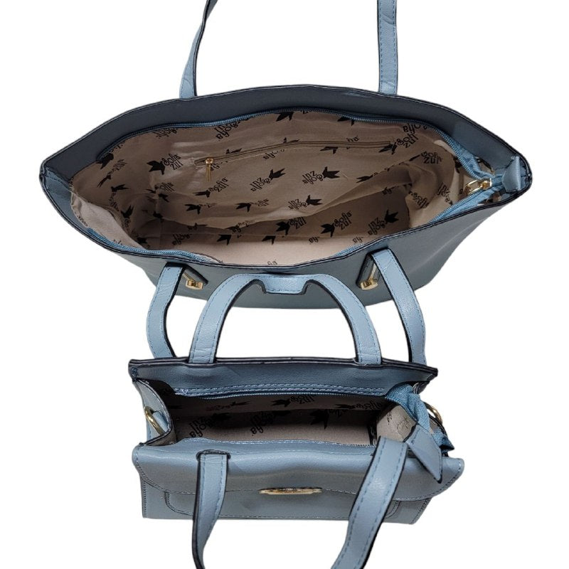 CARTERA ECONOMICA EN SET 3 PIEZAS SOFIAZUL