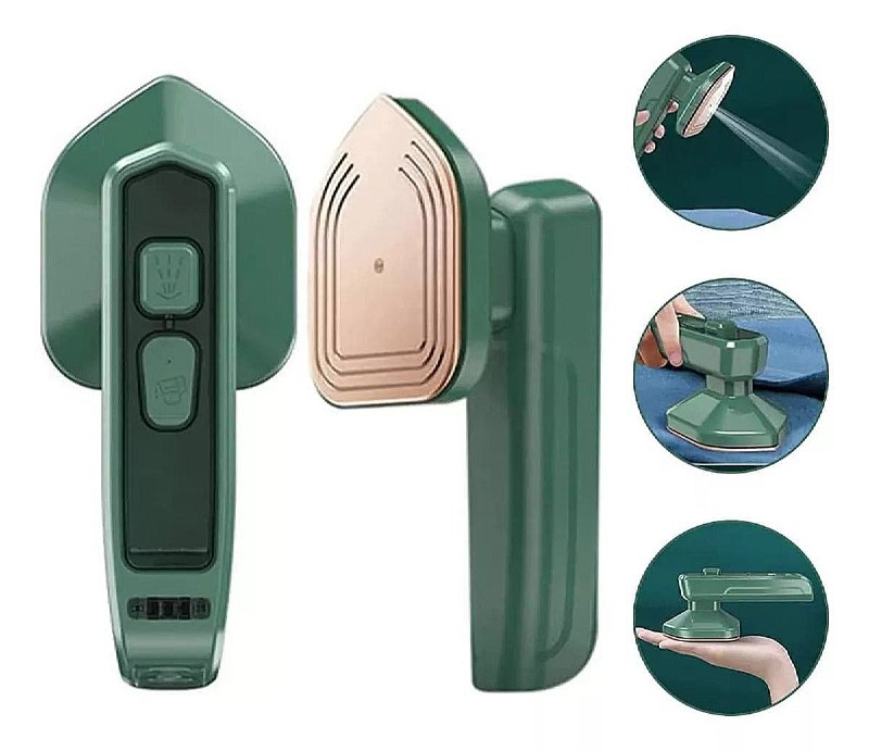 PLANCHA MINI PORTATIL A VAPOR 30W