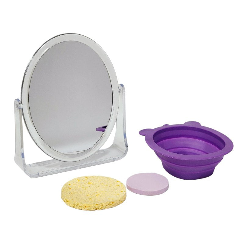 SET DE CUIDADO PERSONAL Y ACCESORIOS DE MAQUILLAJE 4PCS SWEET BEAUTY