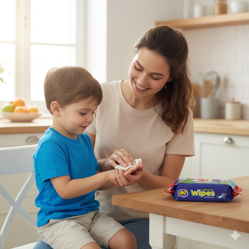 TOALLITAS HUMEDAS PARA NIÑOS ANTIBACTERIALES PJMASKS 80UND