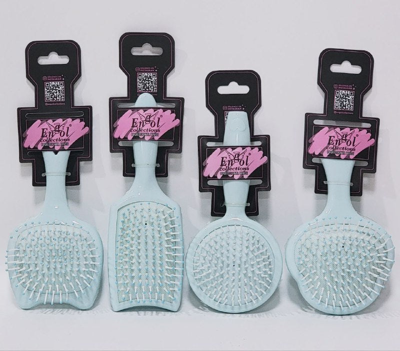 CEPILLO PEINE PARA EL CABELLO, CERDAS FLEXIBLES MASAJE RELAJANTE Y DESENREDADO RAPIDA Y SUAVE SIN FRIZZ ENGOL COLLECTIONS 3 COLORES