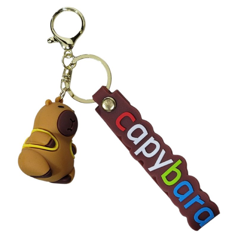LLAVEROS DE CAPIBARA,CAPYBARA, 7 ESTILOS DISPONIBLES