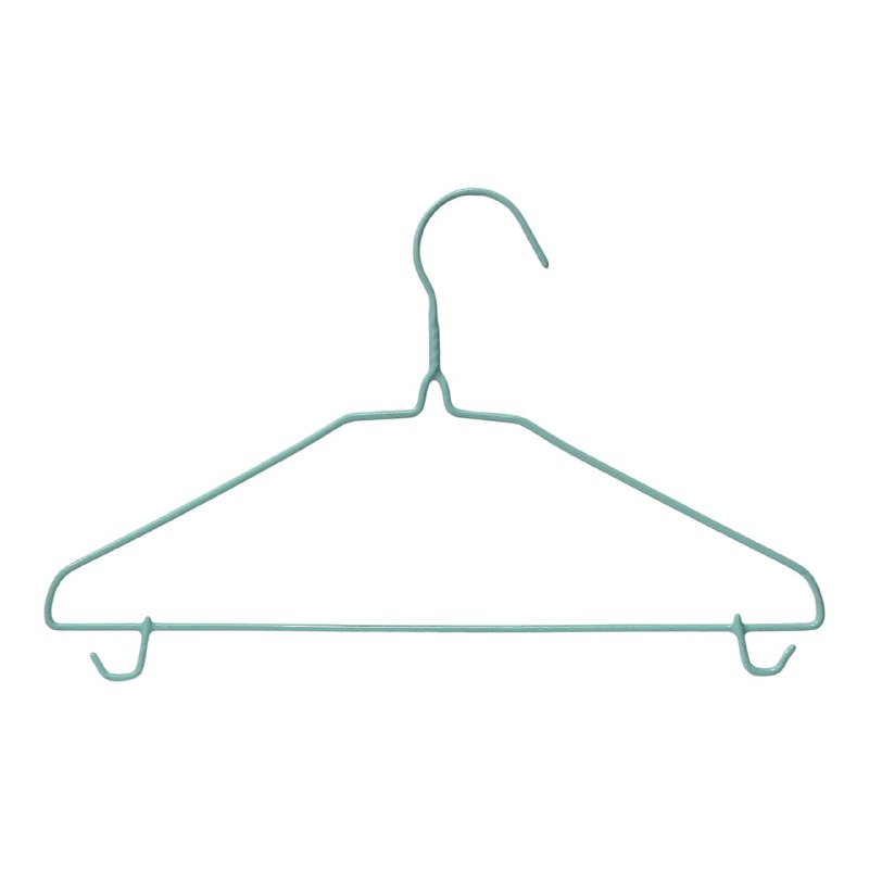 GANCHO ORGANIZADOR DE ROPA METALICOS ELEGANTES EN PAQUETE DE 10UND STURDY FOREVER