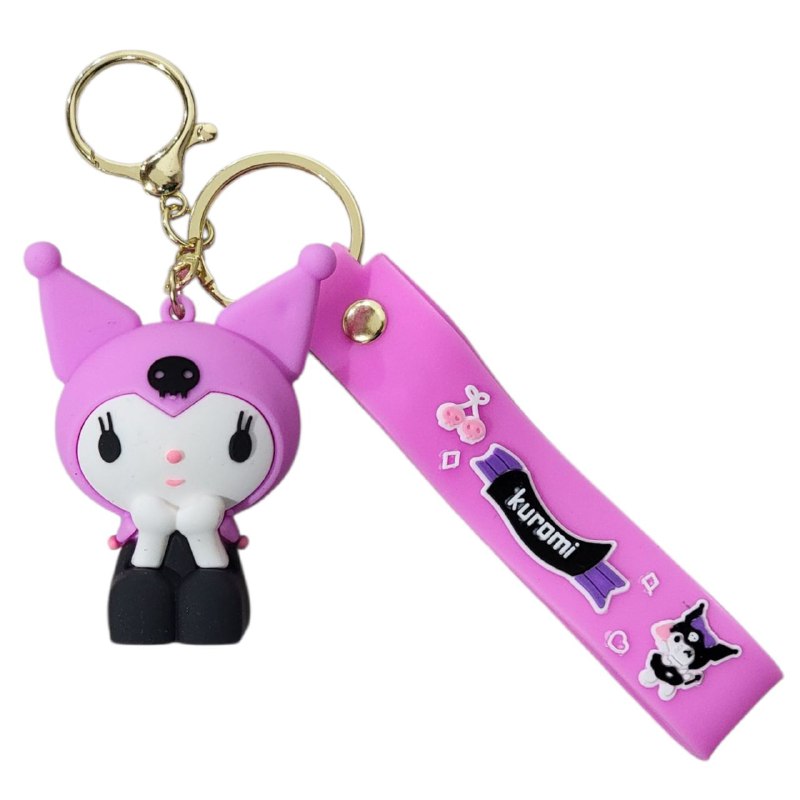 LLAVEROS DE KUROMI 6 ESTILOS DISPONIBLES