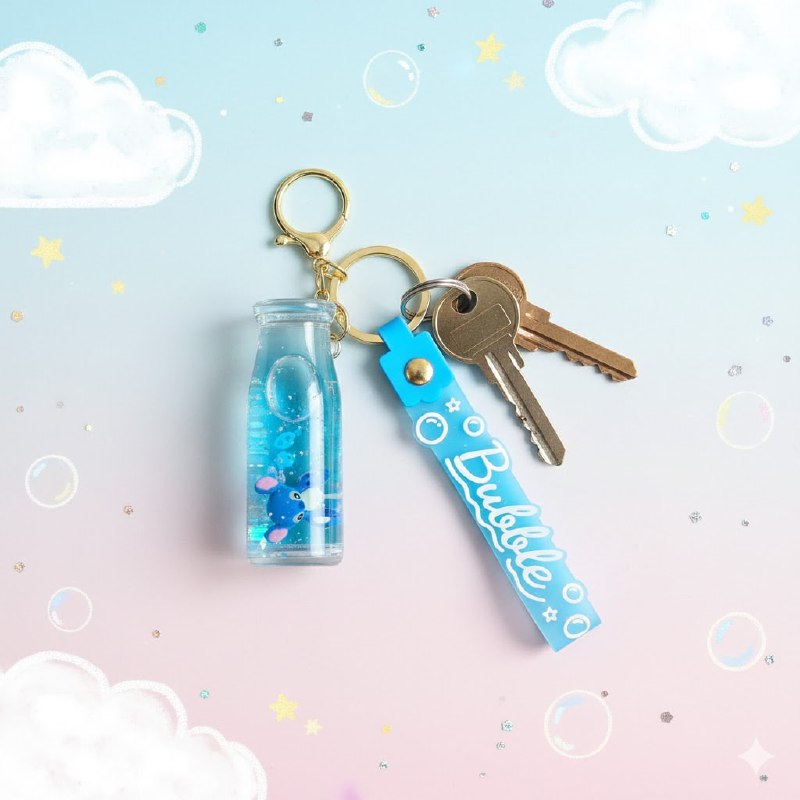 LLAVEROS DE ARENA MOVEDIZA LIQUIDA, 6 ESTILOS DISPONIBLES