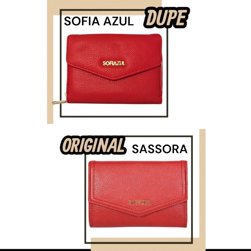 MONEDERO ECONÓMICO SOFIAZUL 4 COLORES, 13X10CM (DUPE DE SASSORA)