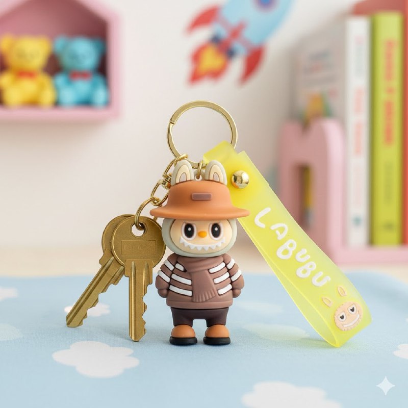 LLAVEROS DE LABUBU, 6 ESTILOS DISPONIBLES