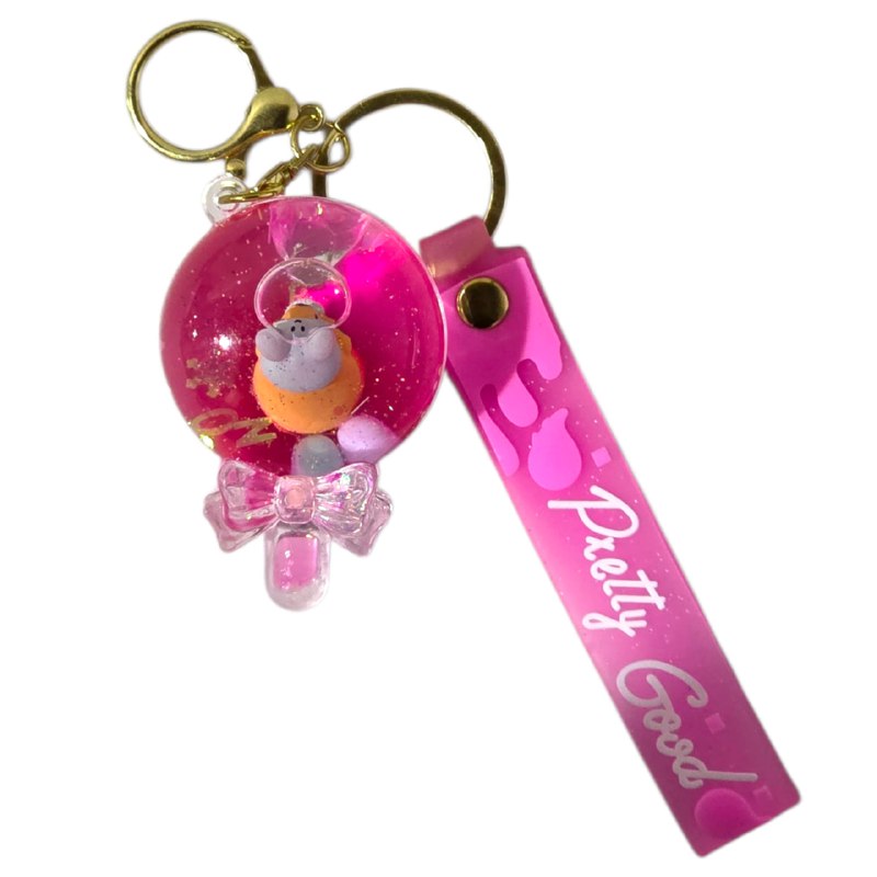 LLAVEROS DE ARENA MOVEDIZA LIQUIDA, 6 ESTILOS DISPONIBLES