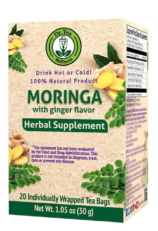 TE DEMORINGA CON SABOR A JENGIBRE RELAJANTE DR TEA 20UND