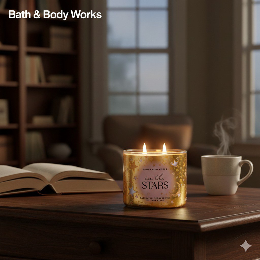 VELA AROMATICA BATH & BODY WORKS IN THE STARS 411G