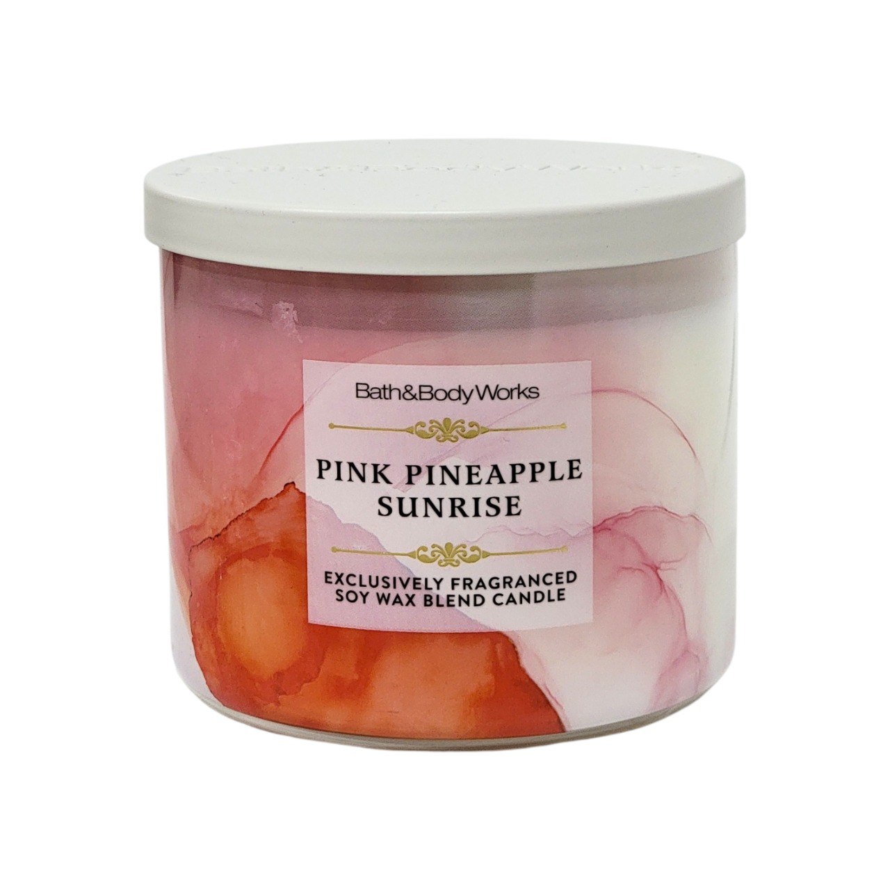 VELA AROMATICA BATH & BODY WORKS PINK PINEAPPLE SUNRISE 411G