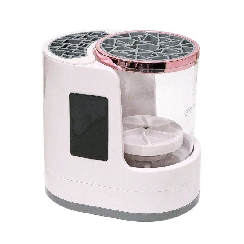 MAQUINA LIMPIADORA DE BROCHAS DE MAQUILLAJE ELECTRICO, LIMPIADOR Y SECADOR AUTOMATICO 2 EN 1, TACTIL USB ELECTRIC MAKEUP BRUSH CLEANER