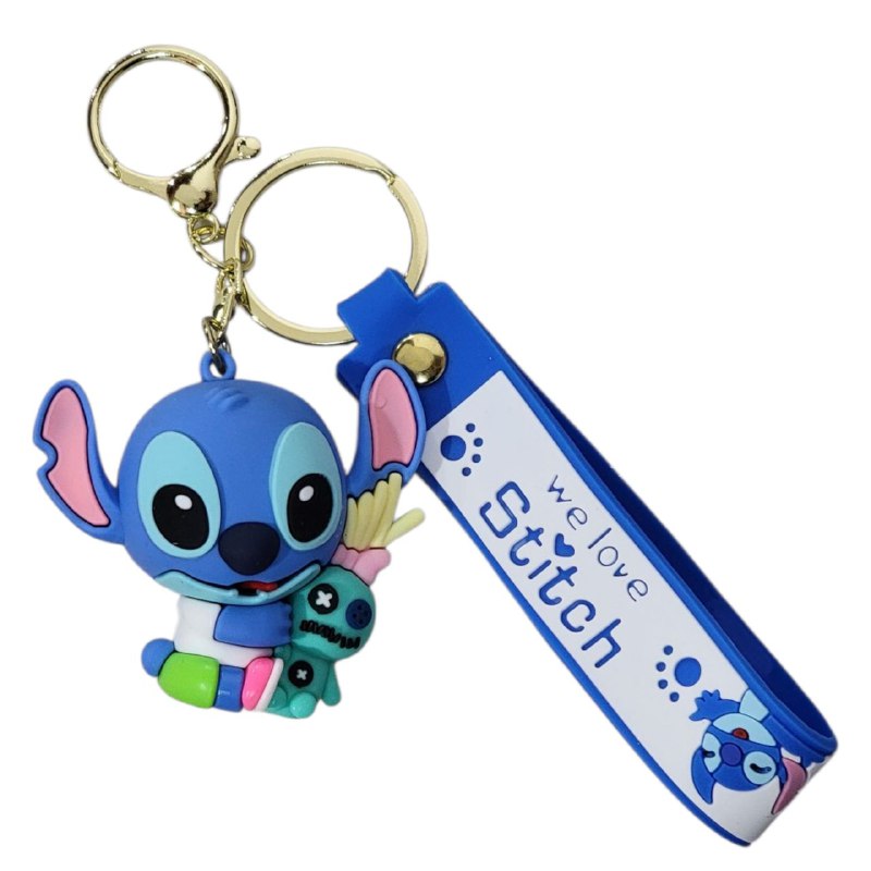 LLAVEROS DE LILO Y STITCH 8 ESTILOS DISPONIBLES