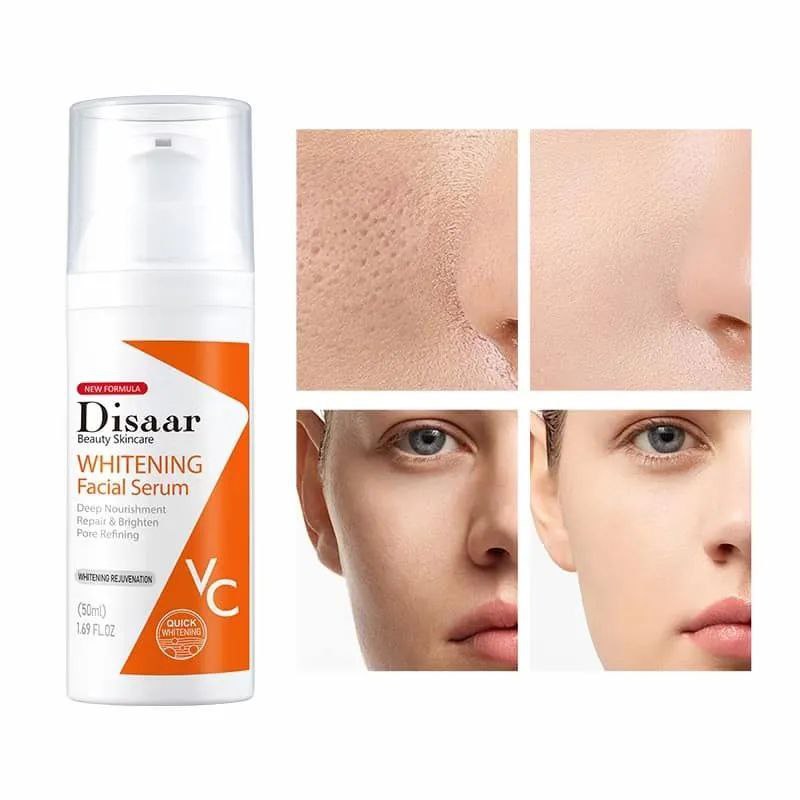 SUERO FACIAL BLANQUEADOR REJUVENECEDOR CON VITAMINA C DISAAR 50ML