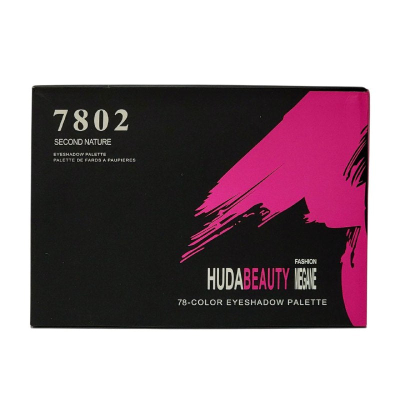 SOMBRA PARA OJOS EN PALETA DE 78 TONOS, 7802 FASHION HUDABEAUTY MEGANE 112G
