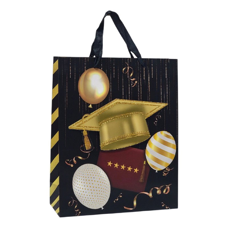 BOLSA DE REGALO DE MEDIANA 26X32X10CM