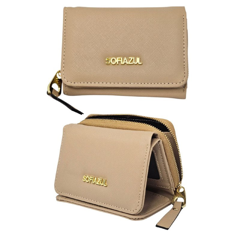 MONEDERO ECONÓMICO SOFIAZUL 4 COLORES, 13X10CM