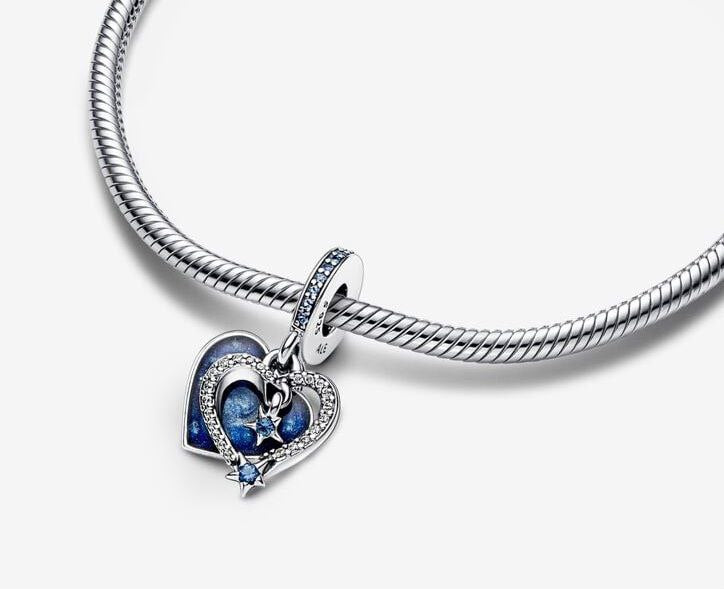 PCHARM4073$1 FORMA CORAZON PANDORA PLATA 9.25