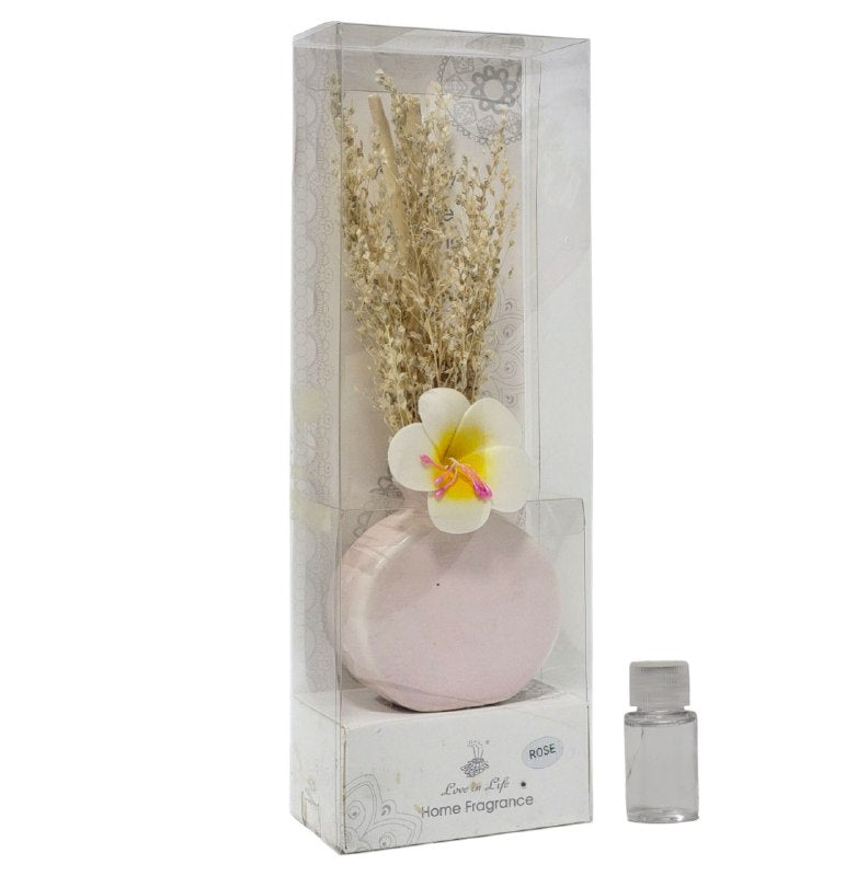 AMBIENTADOR AROMATIZANTE DIFUSOR DE VARILLAS PARA EL HOGAR DE AROMA CONTINUO SIN HUMO NI GOTEO, 6 AROMAS LOVE IN LIFE