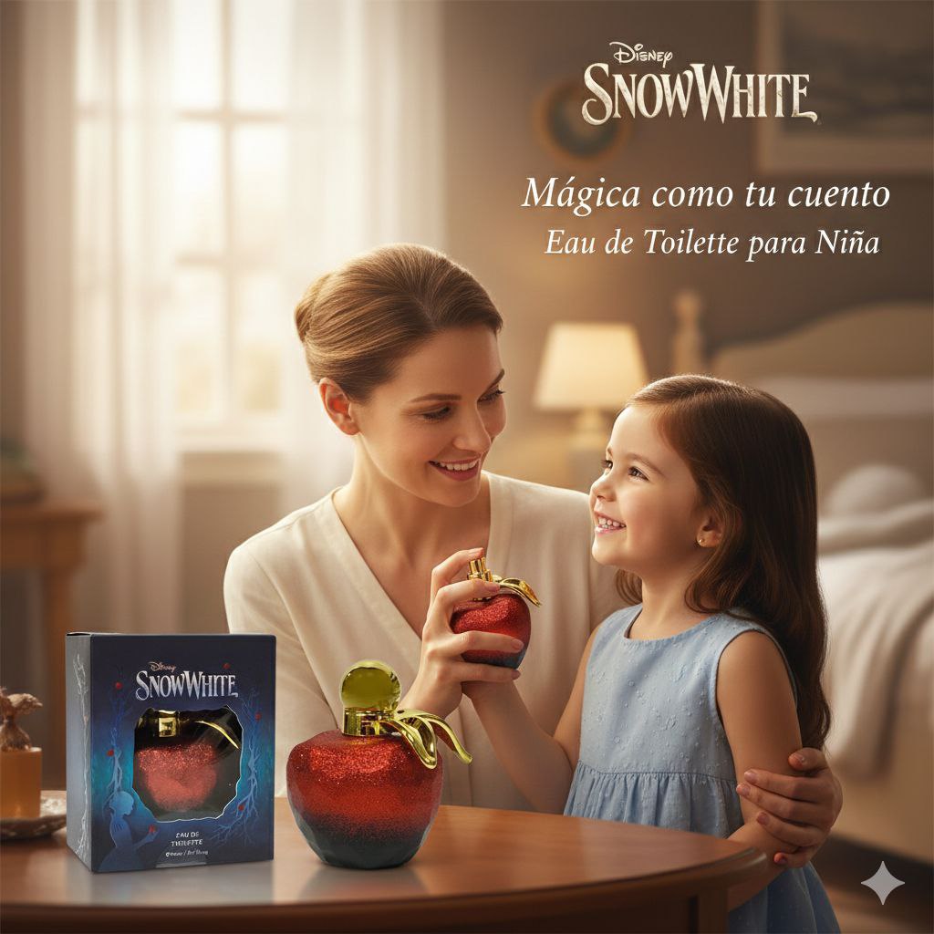 PERFUME DE DE NIÑA BLANCA NIEVES PERFUME EDT 80ML (M)