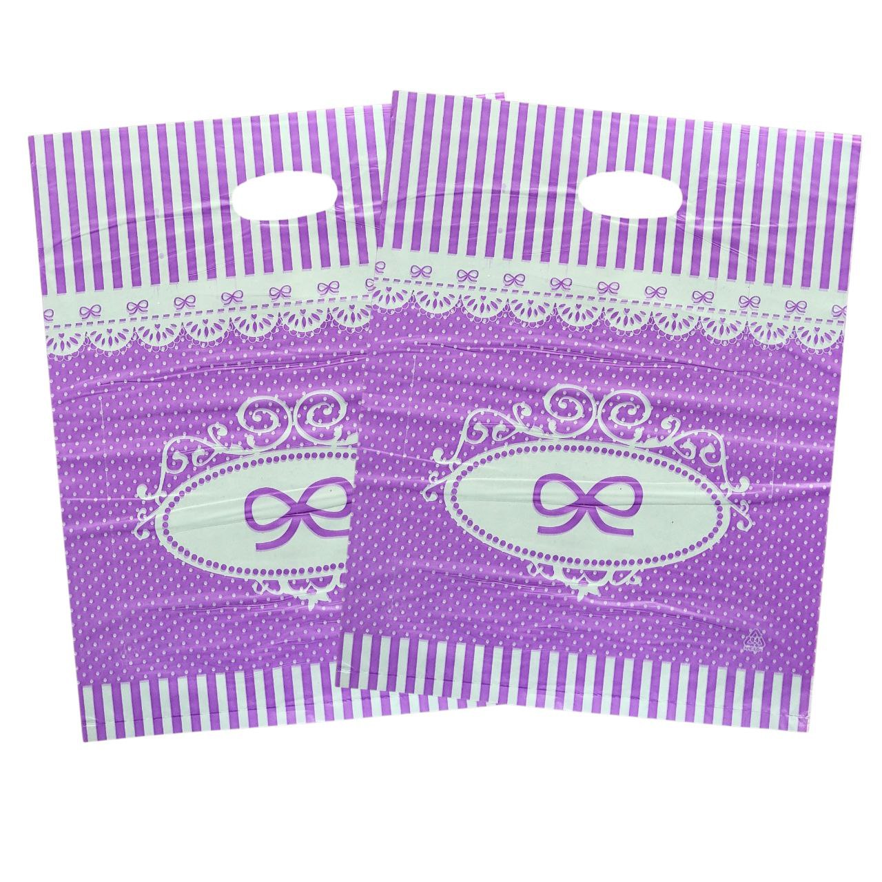 BOLSA DE REGALO PLASTICA EXTRA GRANDE 35X45CM, PAQUETE 100UND