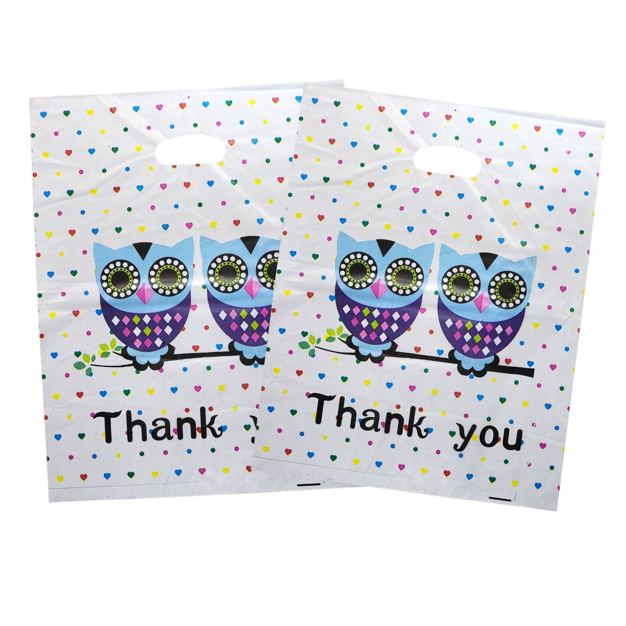 BOLSA DE REGALO PLASTICA EXTRA GRANDE 35X45CM, PAQUETE 100UND