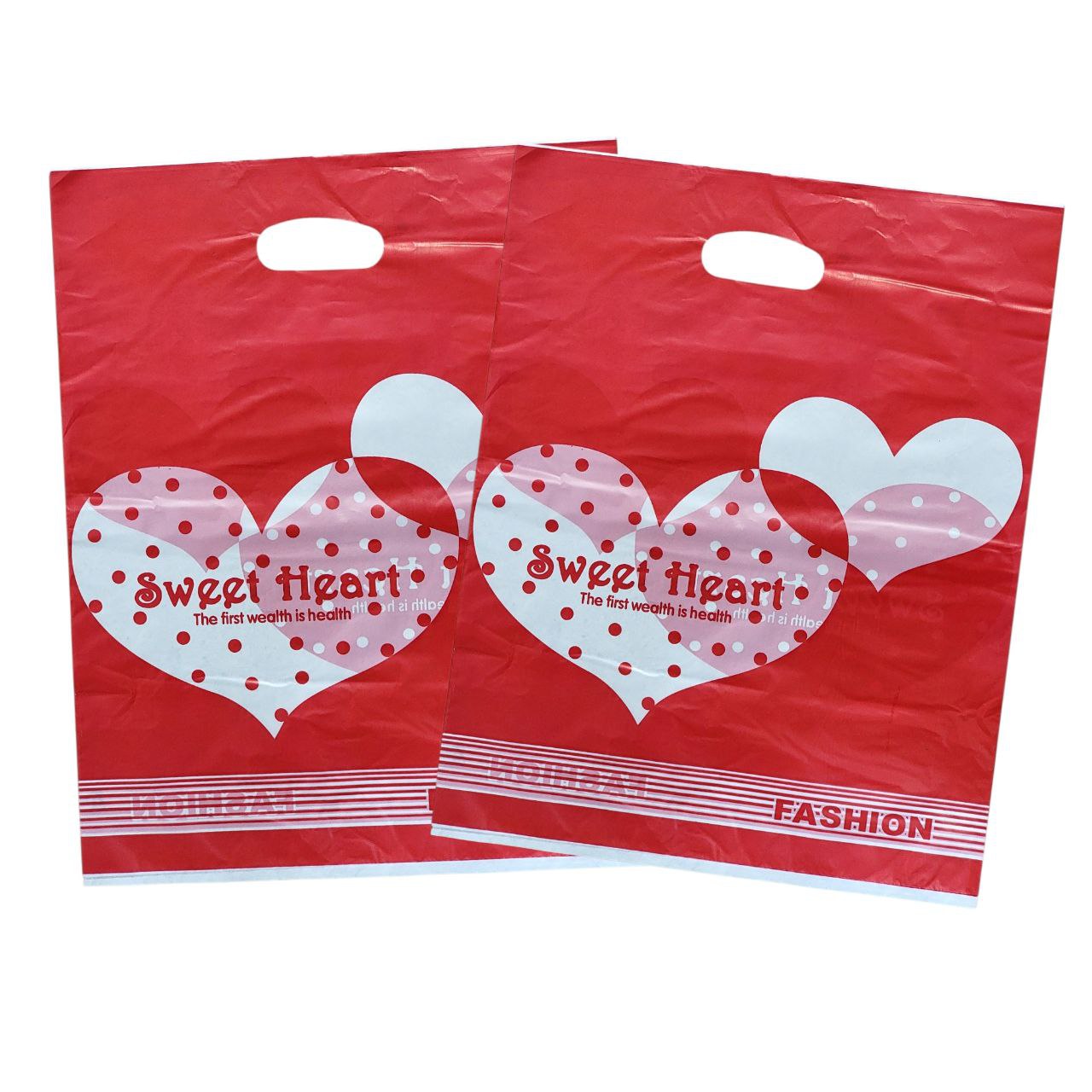 BOLSA DE REGALO PLASTICA EXTRA GRANDE 35X45CM, PAQUETE 100UND