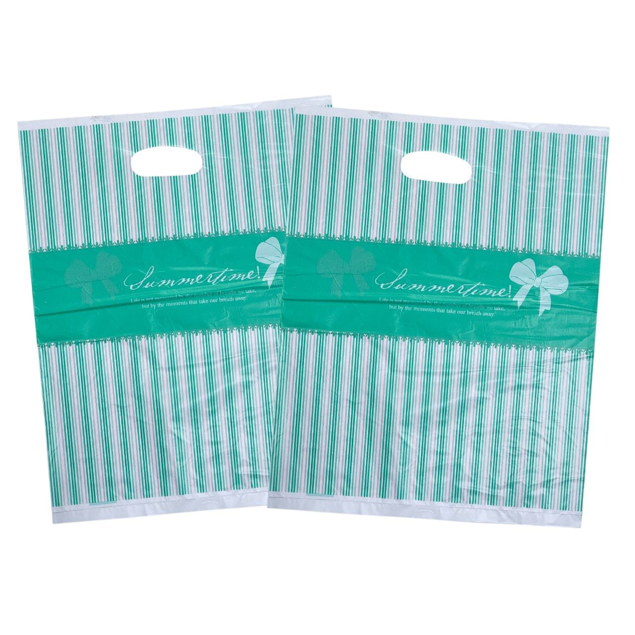 BOLSA DE REGALO PLASTICA EXTRA GRANDE 35X45CM, PAQUETE 100UND