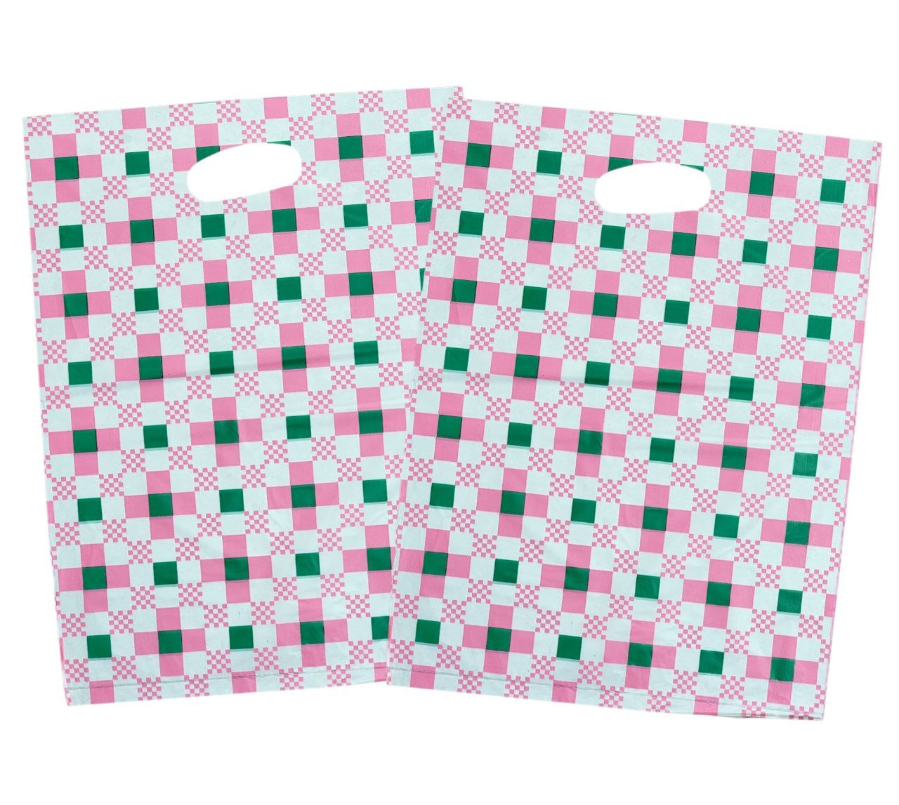 BOLSA DE REGALO PLASTICA GRANDE 30X40CM 100UND