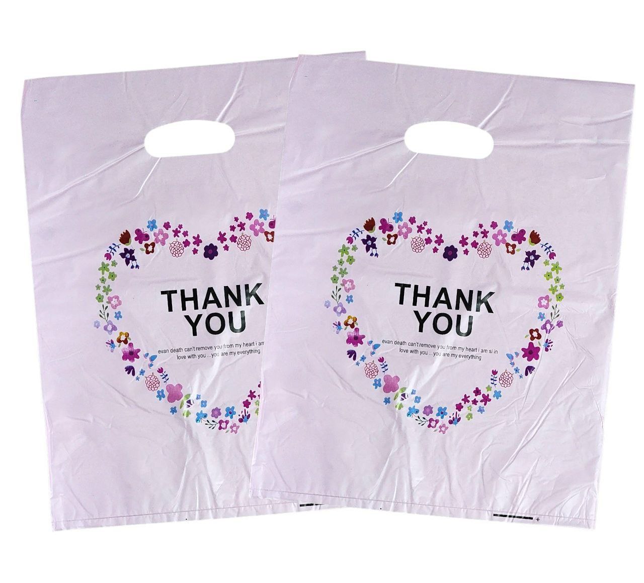 BOLSA DE REGALO PLASTICA GRANDE 30X40CM 100UND