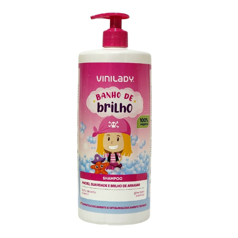 SHAMPOO PARA BEBÉ BAÑO DE BRILLO VINILADY 1L