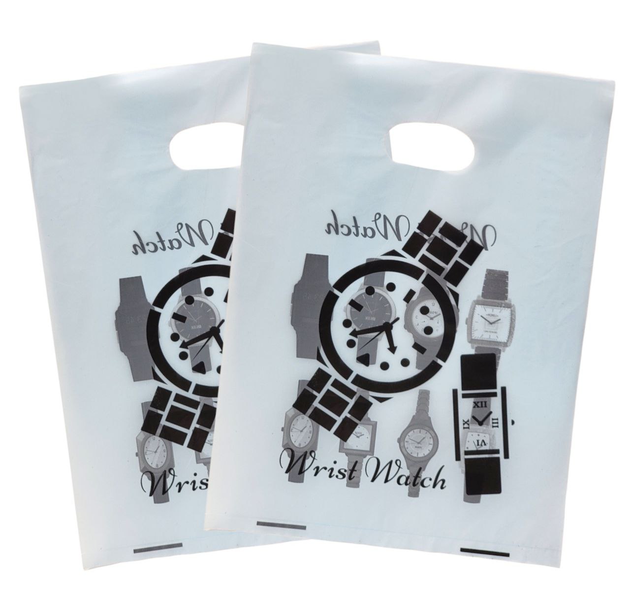 BOLSA DE REGALO PLASTICA MEDIANA 25X35CM, PAQUETE 100UND